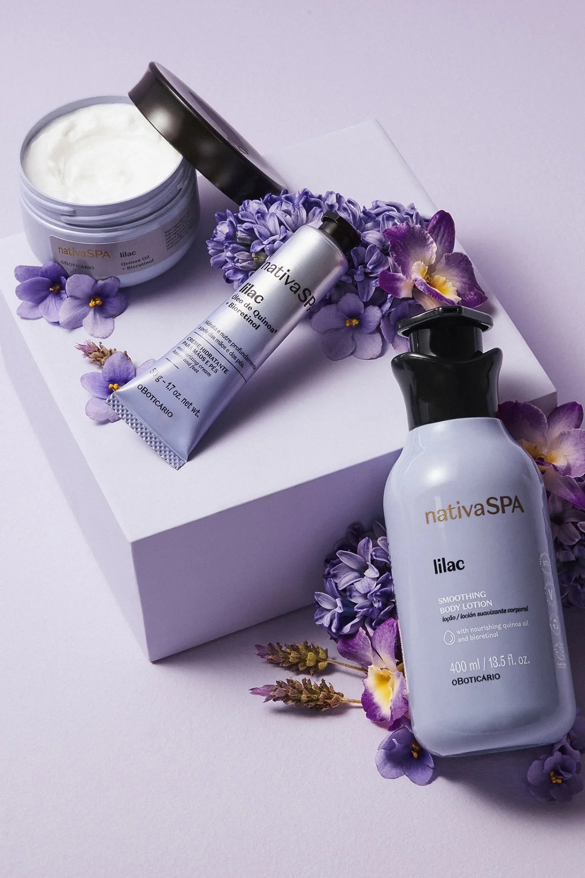 Nativa SPA Lilac Smoothing Cream Hands and Feet